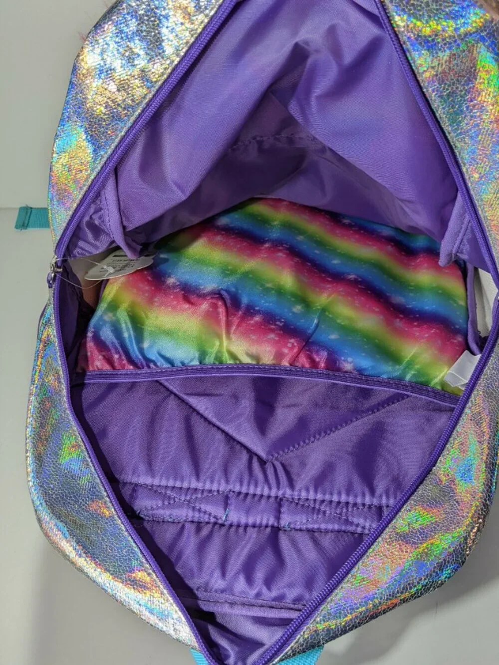 Wonder Nation Fuzzy Fur Unicorn Backpack
